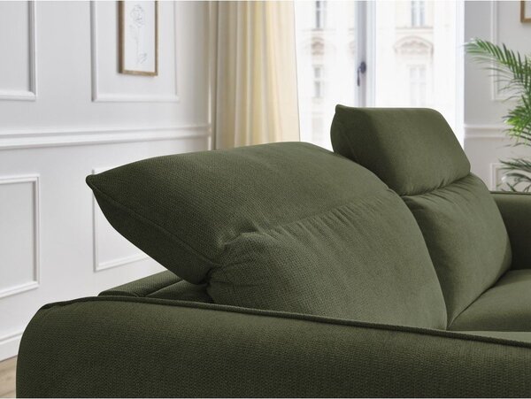 Zielona sofa 216 cm Achille – Bobochic Paris