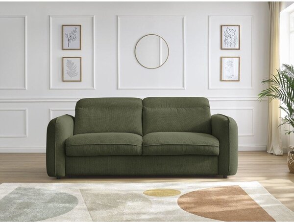 Zielona sofa 216 cm Achille – Bobochic Paris