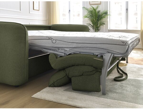 Zielona sofa 216 cm Achille – Bobochic Paris
