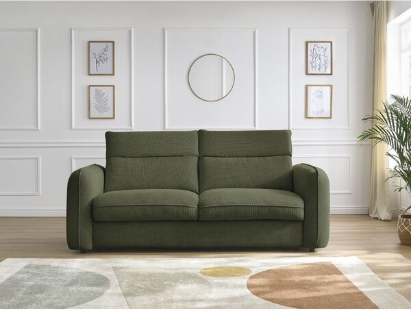 Zielona sofa 216 cm Achille – Bobochic Paris