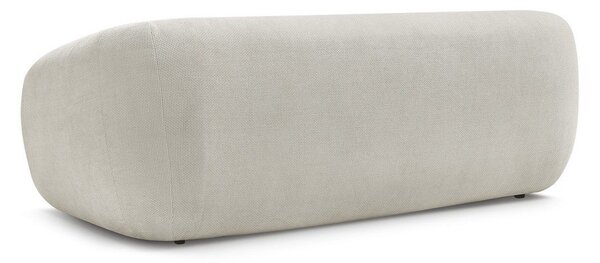 Beżowa rozkładana sofa z tkaniny szenilowej 228 cm Neyo – Bobochic Paris