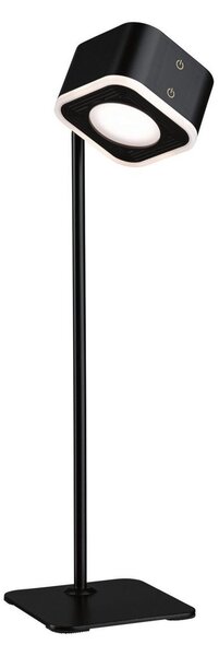 Lampa Stołowa Paulmann, Varia, ściemnialny, czarny, salon, tworzywo sztuczne, nowoczesny