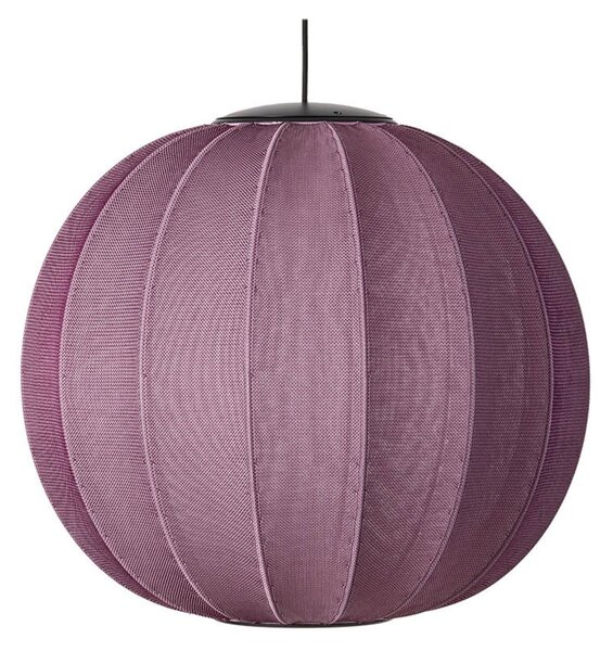 Lampa Wisząca Made By Hand, fioletowy, sypialnia, tkanina | tekstylia