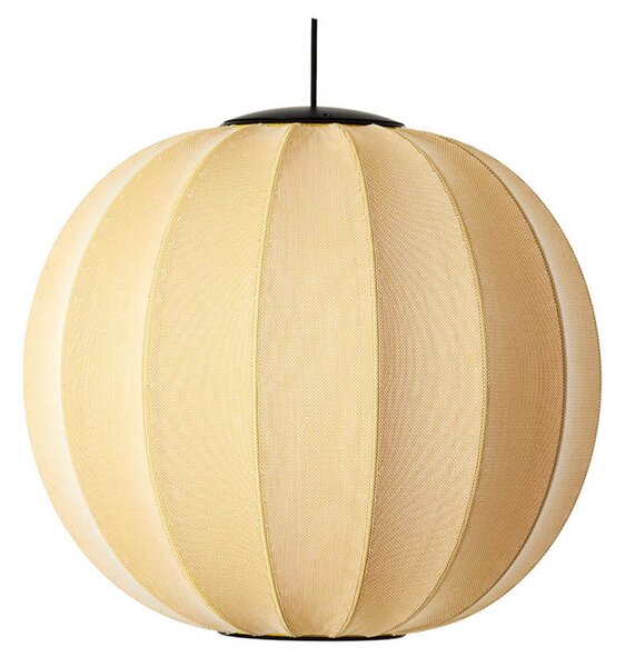 Lampa Wisząca Made By Hand, żółty, sypialnia, tkanina | tekstylia