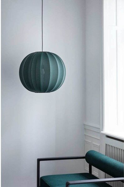 Lampa Wisząca Made By Hand, niebieski, sypialnia, tkanina | tekstylia