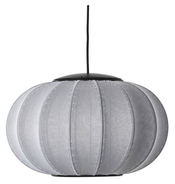 Lampa Wisząca Made By Hand, szary, sypialnia, tkanina | tekstylia