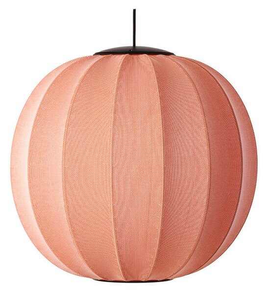 Lampa Wisząca Made By Hand, pomarańczowy, sypialnia, tkanina | tekstylia