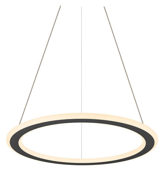 One Flat Lampa Wisząca Pojedynczy 2700/3000K Black