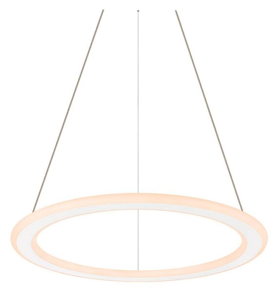 One Flat Lampa Wisząca Pojedynczy 2700/3000K White - SLV