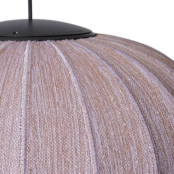 Lampa Wisząca Made By Hand, złoty | mosiężny, sypialnia, tkanina | tekstylia