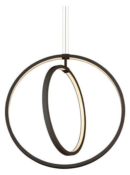 Lampa Wisząca SLV, czarny, salon, aluminium