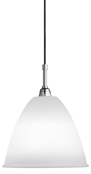 Żyrandol Bestlite BL9 Ø 21 cm porcelana biała / chrom