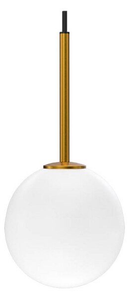 Lampa Wisząca Herstal, złoty | mosiężny, salon, metal