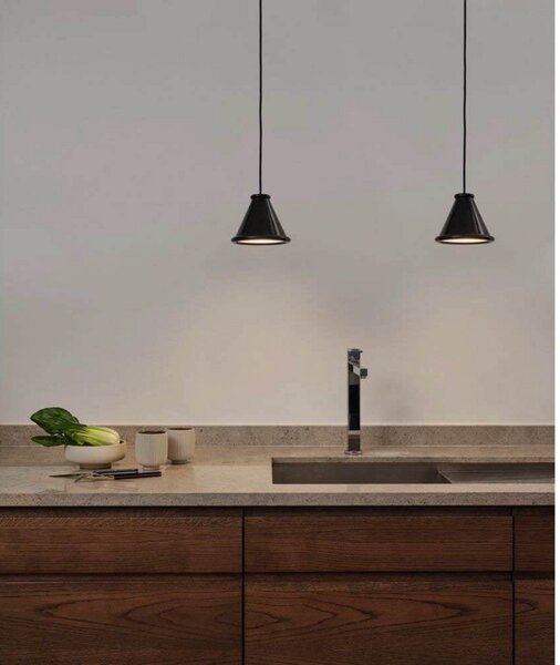 Belle Lampa Wisząca Ø15 Glossy Black - Belid