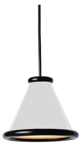 Belle Lampa Wisząca Ø15 Glossy White/Glossy Black - Belid