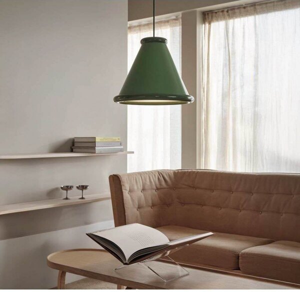 Belle Lampa Wisząca Ø36 Pale Green/Reseda Green