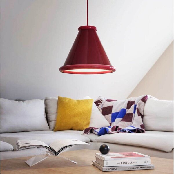 Belle Lampa Wisząca Ø36 Wine Red/Red Violet - Belid