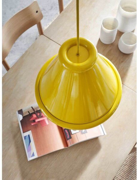 Lampa Wisząca Belid, żółty, jadalnia, metal