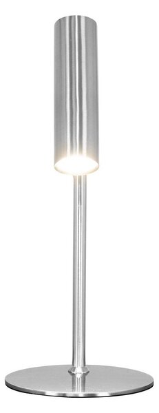Stalowa lampa stołowa w kolorze srebra (wysokość 47 cm) Paris – House Nordic
