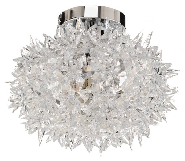 Lampa Sufitowa Kartell, Bloom CW2, transparentny, salon, tworzywo sztuczne, design