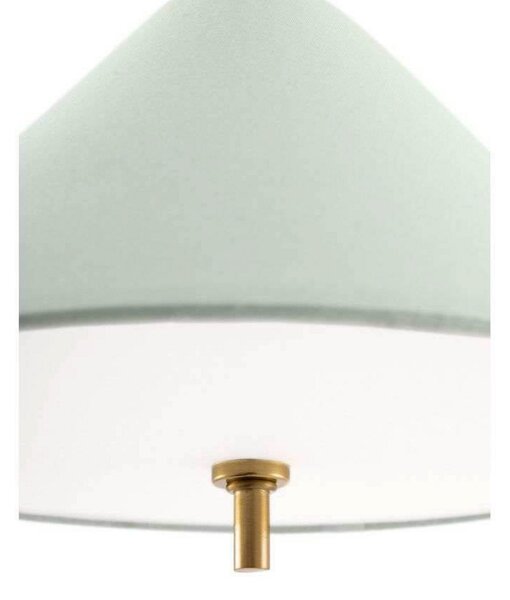 Lampa Wisząca Globen Lighting, zielony, salon, tkanina | tekstylia, vintage