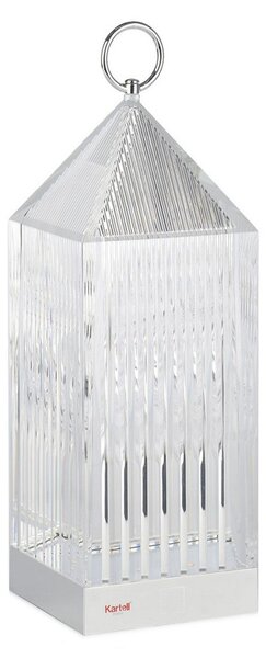 Zewnętrzna Lampa Kartell, Lantern, ściemnialny, transparentny, balkon, tworzywo sztuczne, design