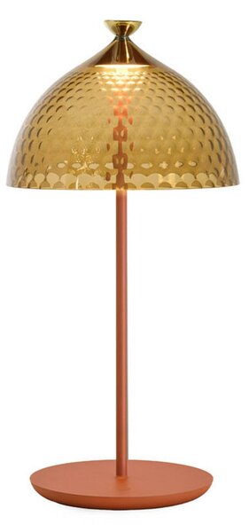 Lampa Stołowa Kartell, pomarańczowy, sypialnia, aluminium