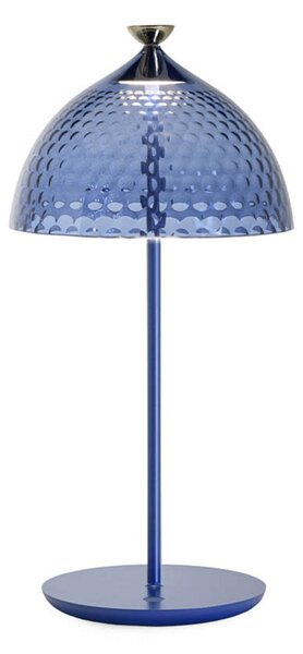 Lampa Stołowa Kartell, niebieski, sypialnia, aluminium