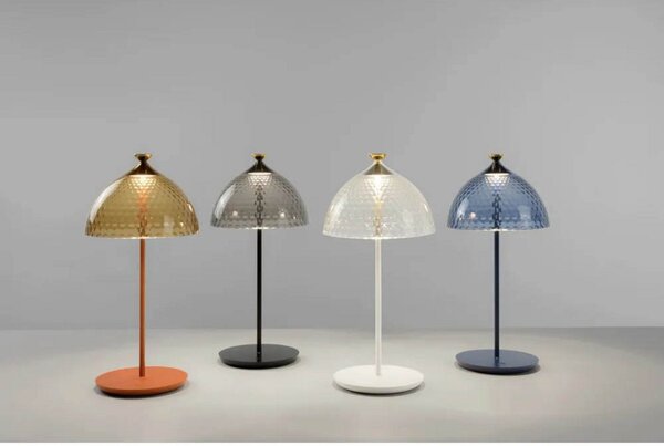 Lampa Stołowa Kartell, czarny, sypialnia, aluminium