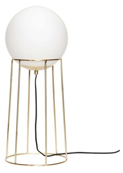 Lampa Podłogowa Hübsch, biały, salon, metal