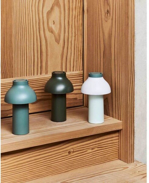 Lampa Stołowa HAY, zielony, salon, tworzywo sztuczne