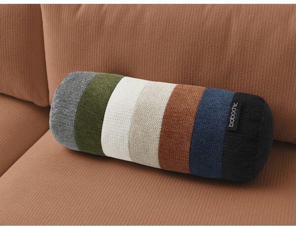 Pomarańczowa rozkładana sofa ze schowkiem 265 cm Ezechiel – Bobochic Paris
