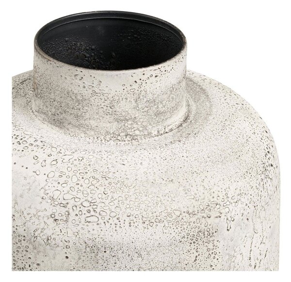Kremowy metalowy wysoki wazon (wysokość 60,5 cm) Hou – House Nordic