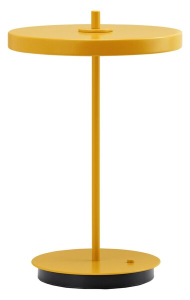 Lampa Stołowa UMAGE, Asteria Move, ściemnialny, żółty, salon, metal, design
