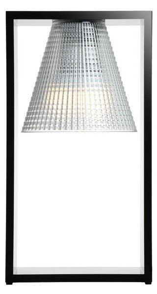 Lampa Stołowa Kartell, Light-Air, czarny, salon, tworzywo sztuczne, design