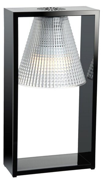Lampa Stołowa Kartell, Light-Air, czarny, salon, tworzywo sztuczne, design