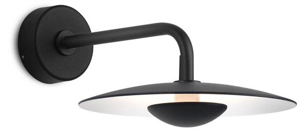 Lampa Ścienna MARSET, czarny, taras, aluminium