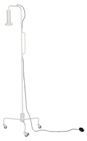 Lampa Podłogowa Hübsch, szary, salon, metal, design