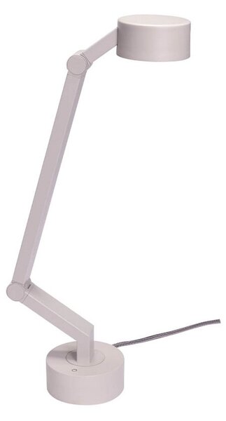 Lampa Stołowa Hübsch, szary, gabinet | pracownia, tworzywo sztuczne