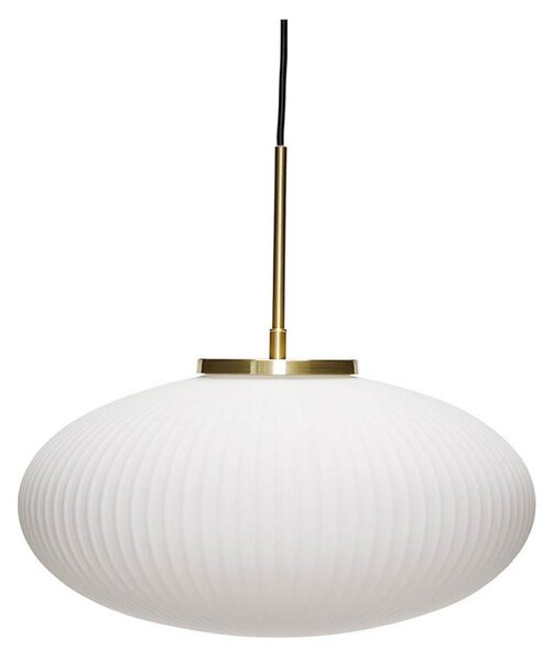 Serene Lampa Wisząca Ellipse Biały - Hübsch