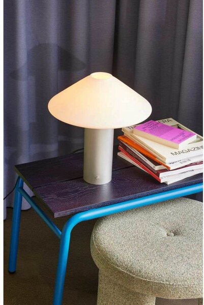 Orbit Lampa Stołowa Metaliczny Srebrny - Hübsch