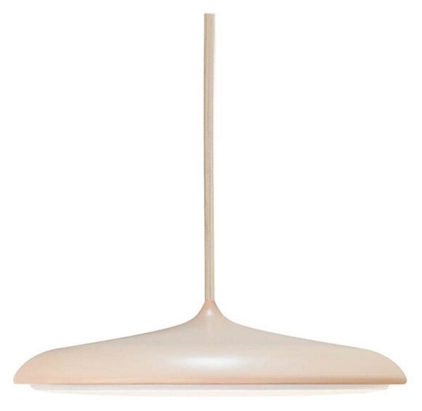 Lampa Wisząca DFTP by Nordlux, Artist, ściemnialny, pudrowy róż, salon, metal, skandynawski