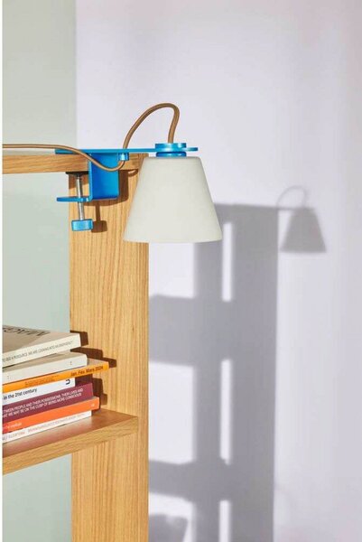 Lure Lampa Ścienna Metaliczny Niebieski - Hübsch
