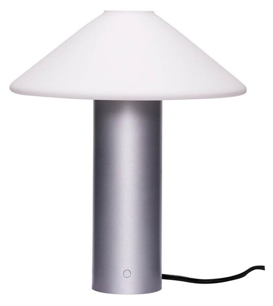 Orbit Lampa Stołowa Metaliczny Srebrny - Hübsch