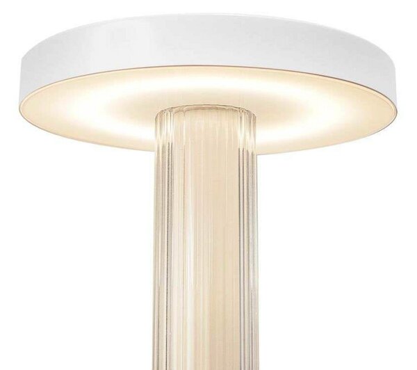 Lampa Stołowa DFTP by Nordlux, Trezzi, ściemnialny, biały, salon, metal, skandynawski