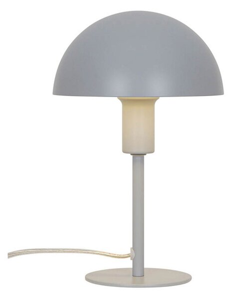 Lampa Stołowa Nordlux, Ellen mini, szary, salon, metal, skandynawski