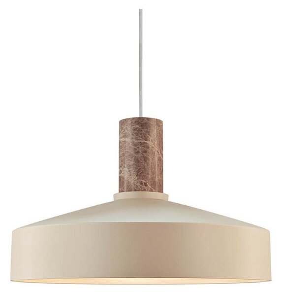 Lampa Wisząca Nordlux, Elvas, ściemnialny, beżowy, jadalnia, metal, skandynawski