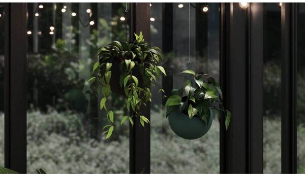 Zewnętrzna Lampa AYTM, brąz rdzawy, sypialnia, aluminium