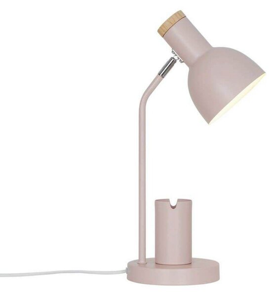 Lampa Stołowa Nordlux, Devone, pudrowy róż, sypialnia, metal, młodzieżowy