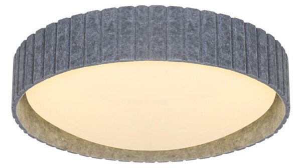 Lampa Ścienna Nordlux, szary, przedpokój, tkanina | tekstylia